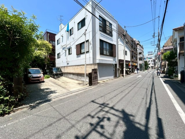 品川区西中延　建築条件なし売地の前面道路含む現地写真|2026.07.20撮影