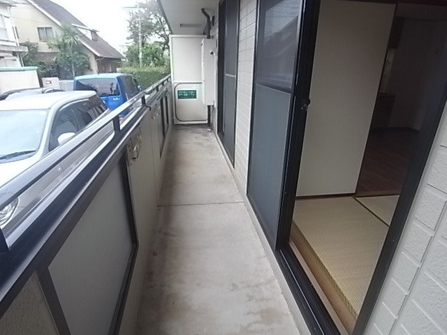 セルビシオ本山のバルコニー