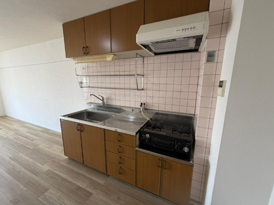 芦屋市業平町の賃貸マンションのキッチン