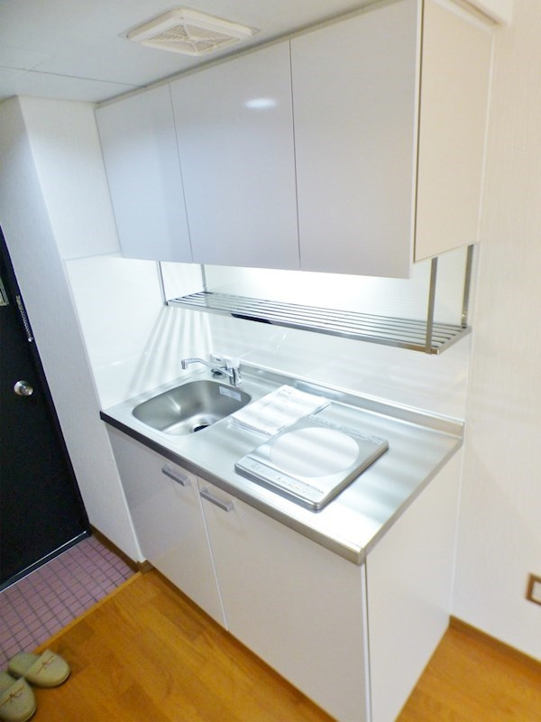 芦屋市東芦屋町の賃貸マンションのキッチン