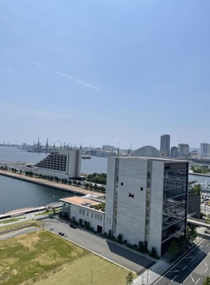 神戸市中央区新港町の賃貸マンションの展望