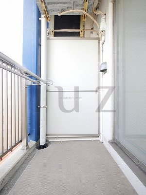 リクレイシア八丁畷のバルコニー