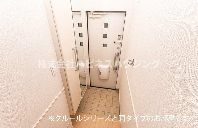 ジャム　ハウスの玄関