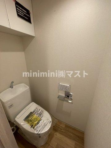 大阪市中央区瓦屋町１丁目の賃貸マンションのトイレ