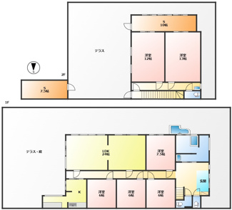 【間取り】 | 箱根仙石原戸建(春山荘)