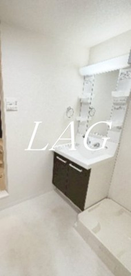 【洗面所】 | b'CASA 北砂 | 洗面台です。
