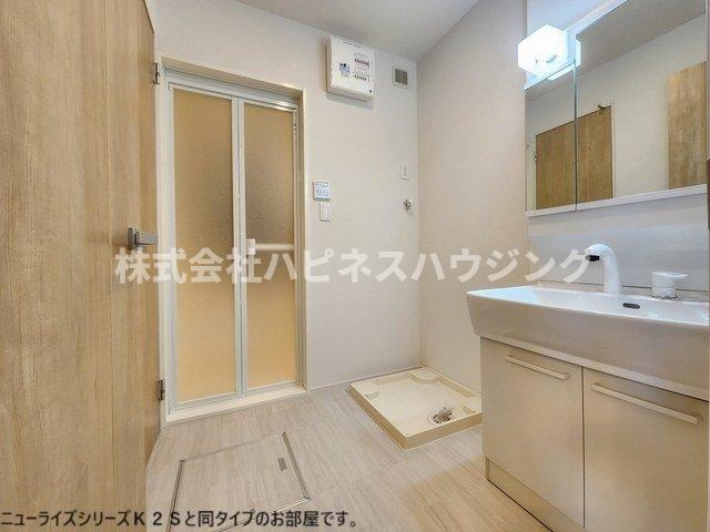 ジェルメ柏Ａ棟の洗面所