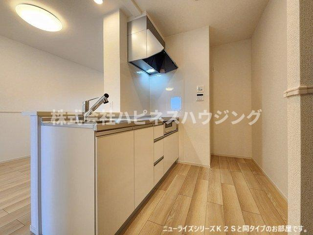 ジェルメ柏Ａ棟のキッチン