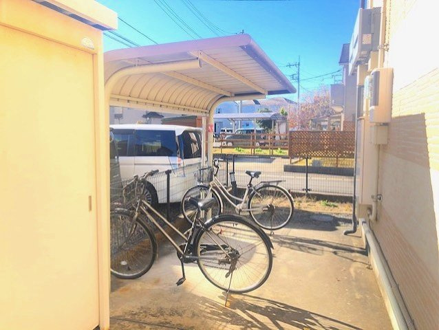 レオパレスかたくりのその他|駐輪場