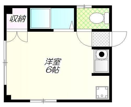 山口ビルの間取り|間取りです。