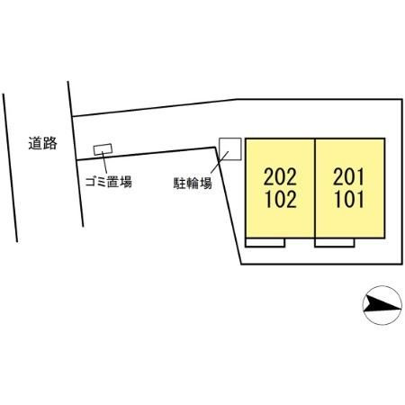 ブラビッシーモⅡの区画図