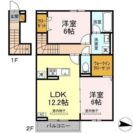 ブラビッシーモⅡの間取り