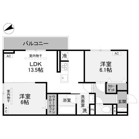 【間取り】 | D-Luxe中居町