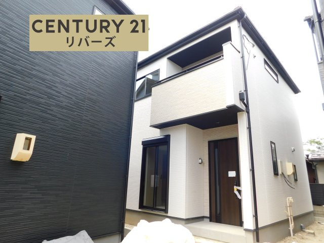 清須市中河原の新築一戸建の外観|☆２号棟☆　　いつでもご案内できます♪（お問合せ当日、平日、水曜、夜間もＯＫ）　長期優良住宅！　ＺＥＨ水準住宅！　駐車３台ＯＫ　タタミスペース付きリビング１８．７５帖♪　収納豊富♪　バルコニー２ヶ所♪
