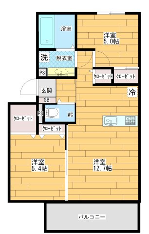北九州市小倉南区南方２丁目のアパート