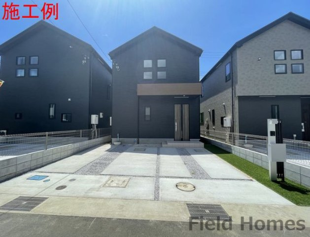 伊勢原市三ノ宮新築戸建て　2号棟の外観|外観施工例