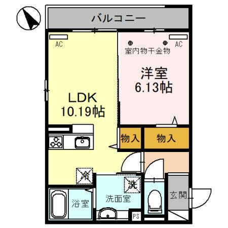 コンフォート上和田の間取り