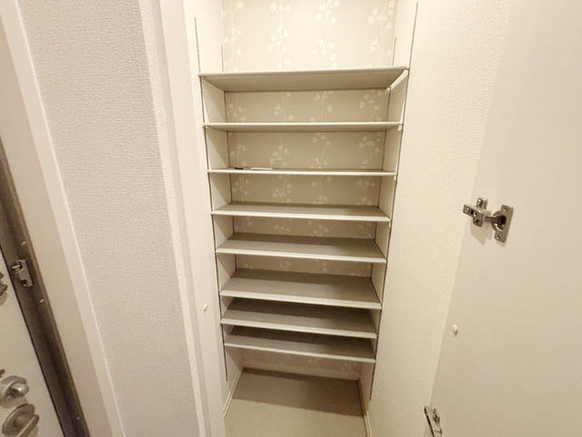 ブルースカイの玄関|シューズクローク