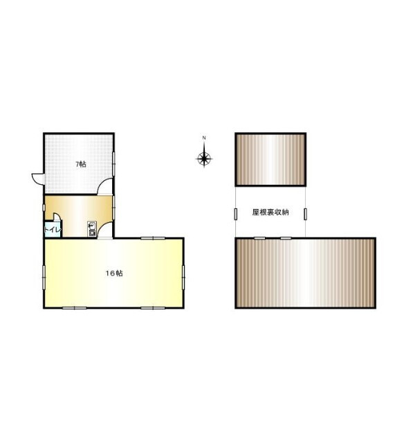 総社市駅前2丁目事務所の間取り