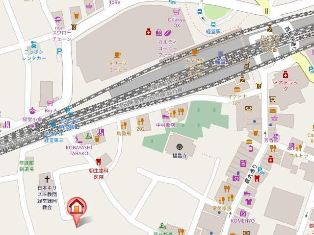 ＮＣホームの地図