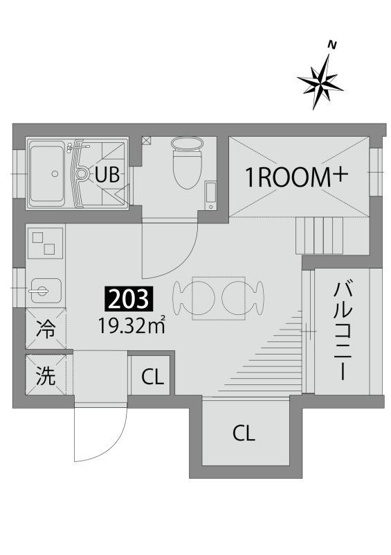【間取り】 | パティオ梅ヶ丘W | 間取り図