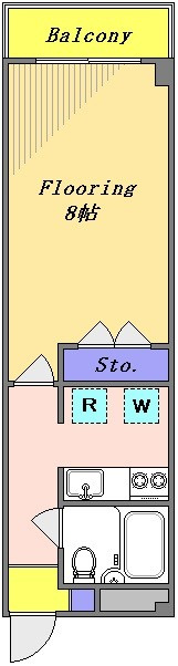 クレセント代田の間取り