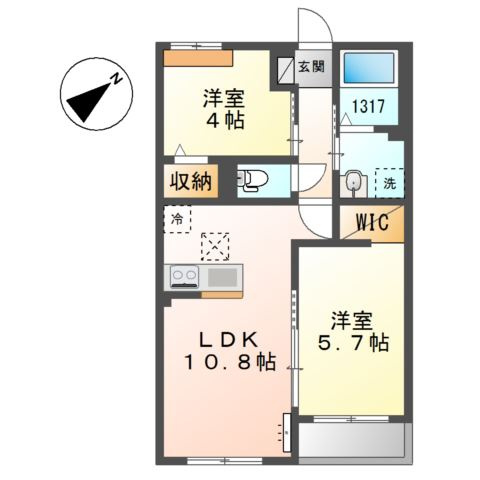 セレーノの間取り