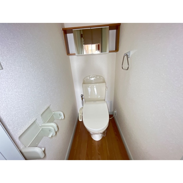 関市肥田瀬のアパートのトイレ