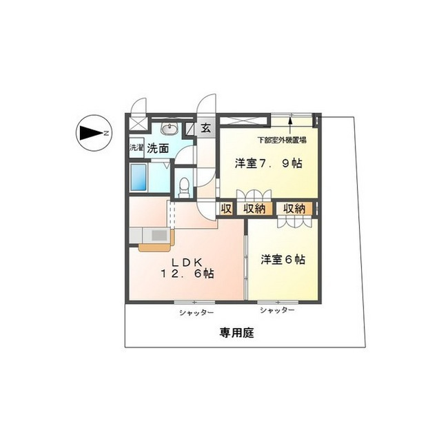 イーストピアの間取り