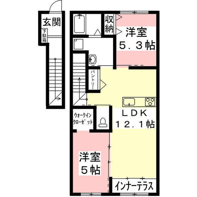 リヴィエールの間取り