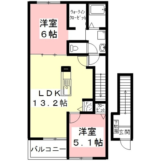 アバンツァーレの間取り