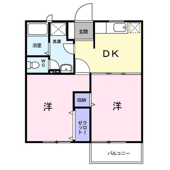 オークラパークホームズ北･南棟の間取り
