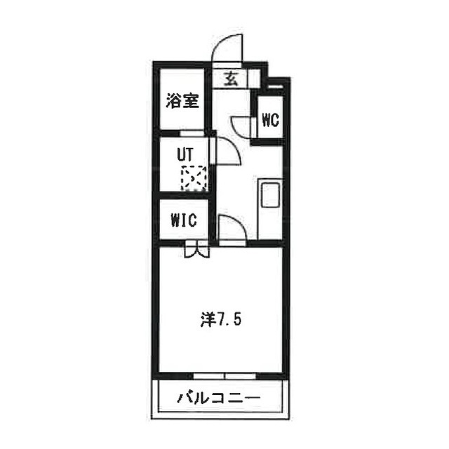ポルトフィーノ長岡の間取り