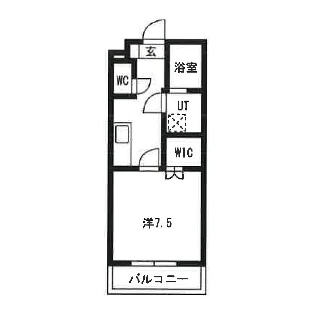 ポルトフィーノ長岡の間取り