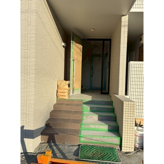 ポルトフィーノ長岡のエントランス|建設中