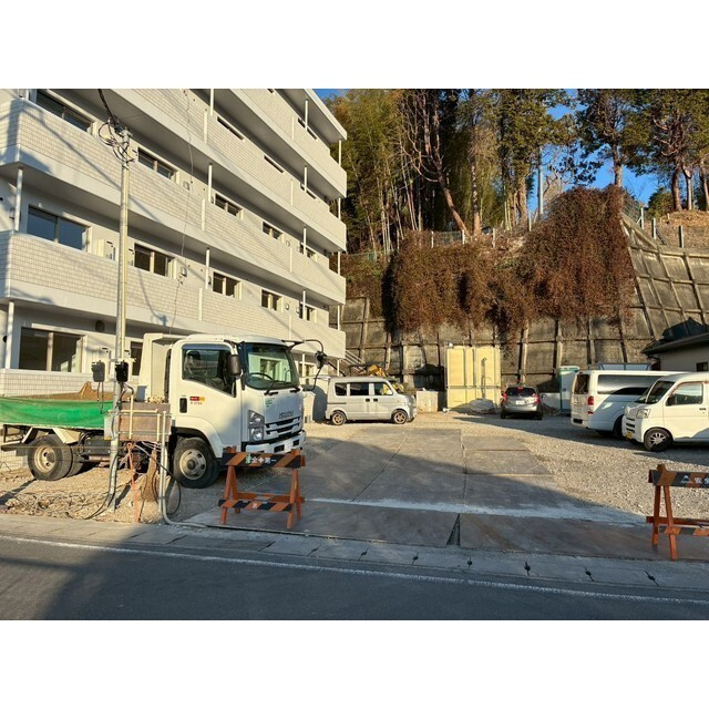 ポルトフィーノ長岡の駐車場|建設中