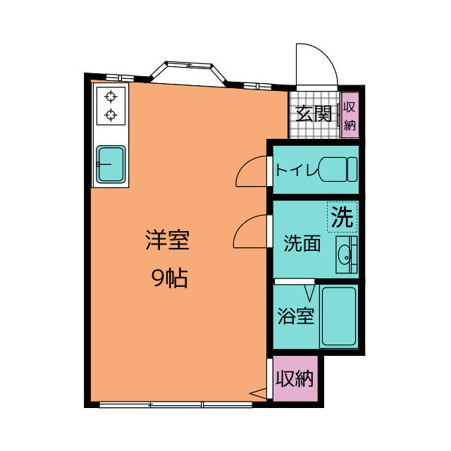 久川ビルの間取り