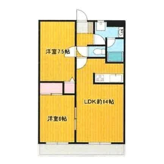 ハイムやすらぎの間取り|間取り