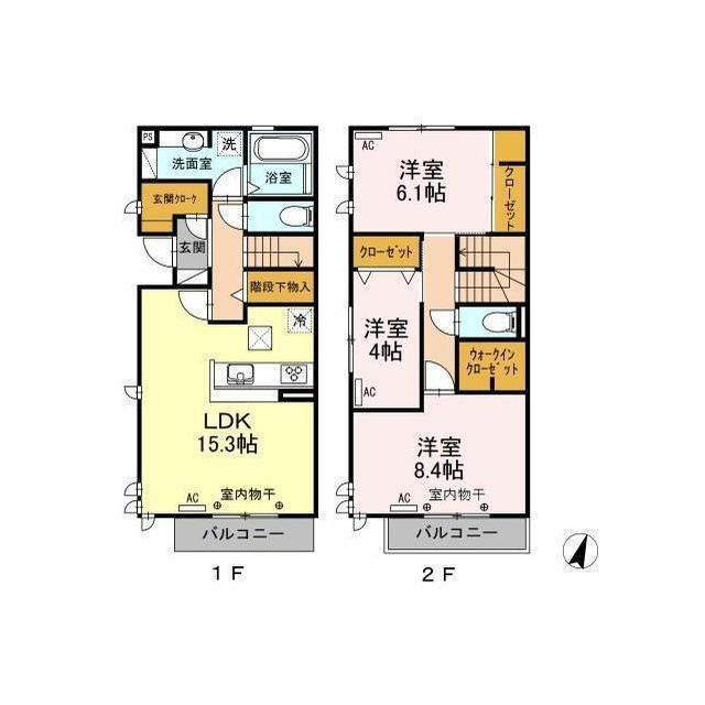 シンフォニーの間取り