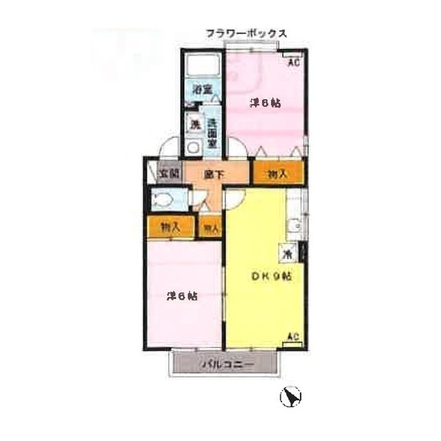 エクセル松下の間取り