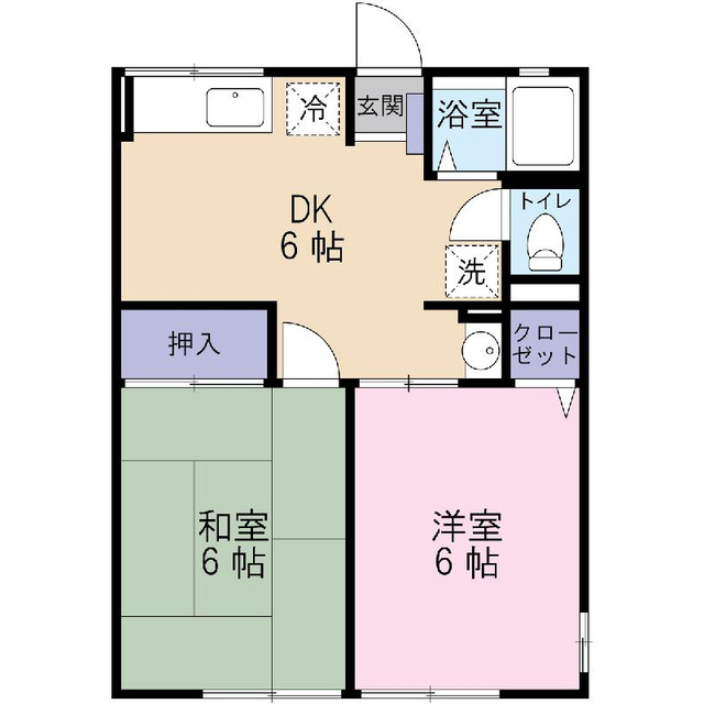 像利居の間取り