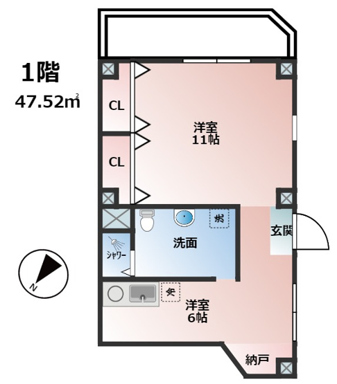 【間取り】 | セブン大澤