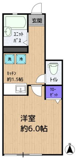 【間取り】 | BALMY　PLACE　中村橋