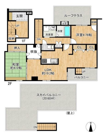 【間取り】 | ワコーレ垂水霞ヶ丘