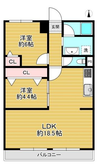 【間取り】 | プレジデント東大阪1号棟