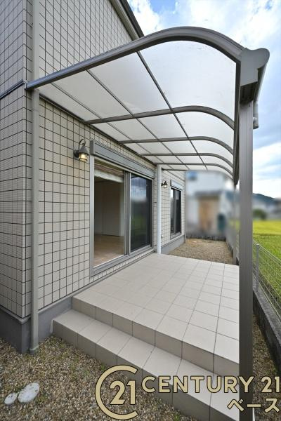 香芝市良福寺　一戸建の庭|■現地撮影写真■家庭菜園やガーデニングなど多用途に楽しめるお庭付き！