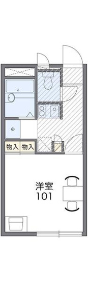 【間取り】 | レオパレスレイ