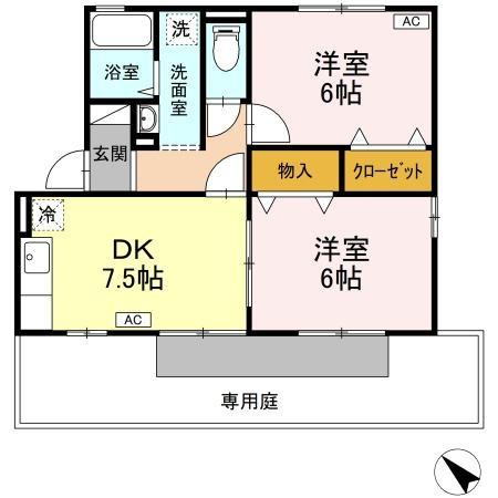 【間取り】 | プリシェール　Ｃ棟
