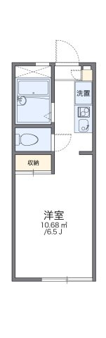 【間取り】 | レオパレスアドヴェントＫＡＢＵ