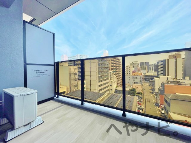【バルコニー】 | エステムコート名古屋新栄Ⅵ アートテラス | ★上階同間取り部屋写真